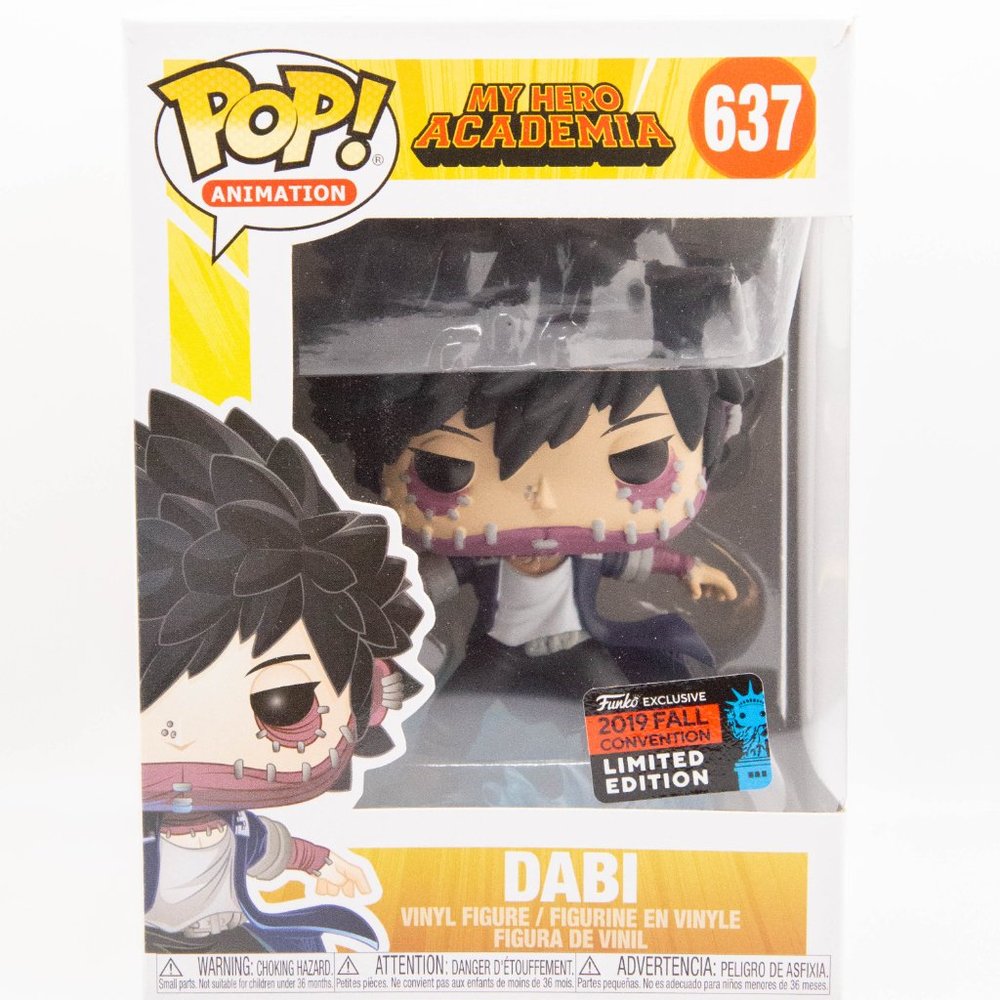 Funko Pop My Hero Academia (MHA) Dabi  (#637) 2019 Fall Con Exclusive (GUC)